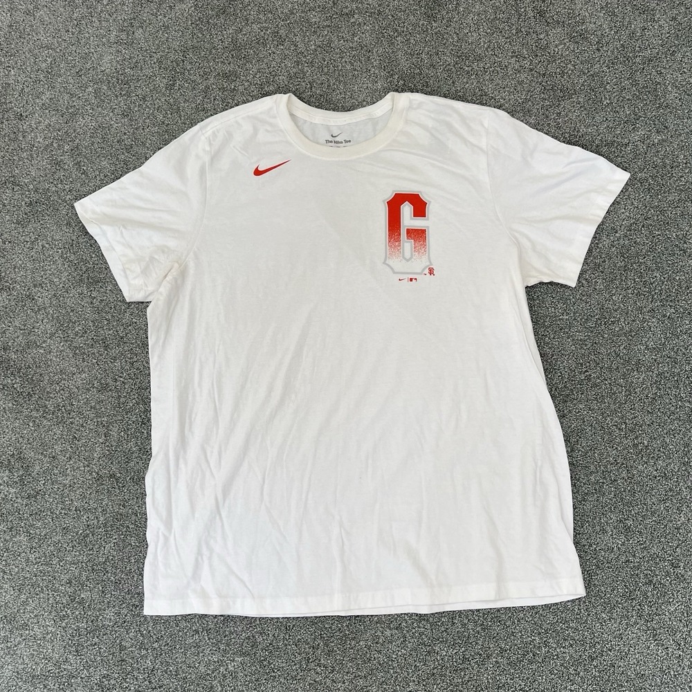 Nike San Francisco Giants White Graphic T Shirt Men’s XXL MLB Baseball